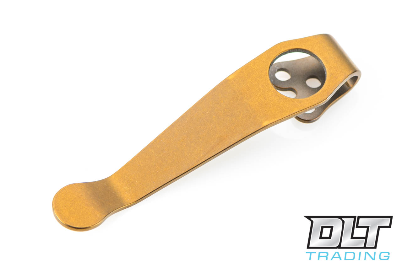 Lynch Northwest Spyderco Standard Clip - Bronze Anodized - DLT Trading