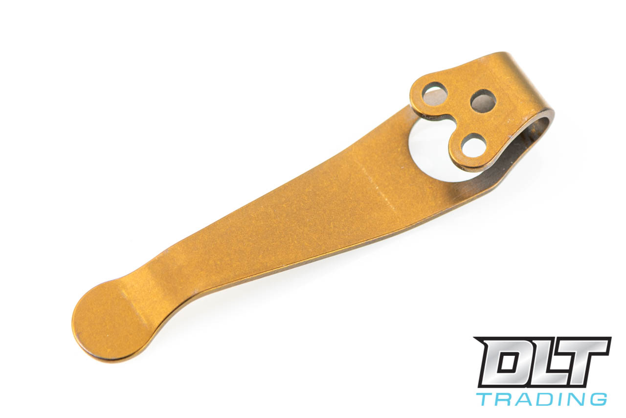 Lynch Northwest Spyderco Standard Clip - Bronze Anodized - DLT Trading