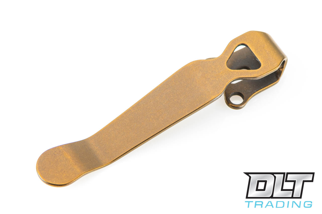 Lynch Northwest Emerson & Benchmade Clip - Bronze Anodized - DLT