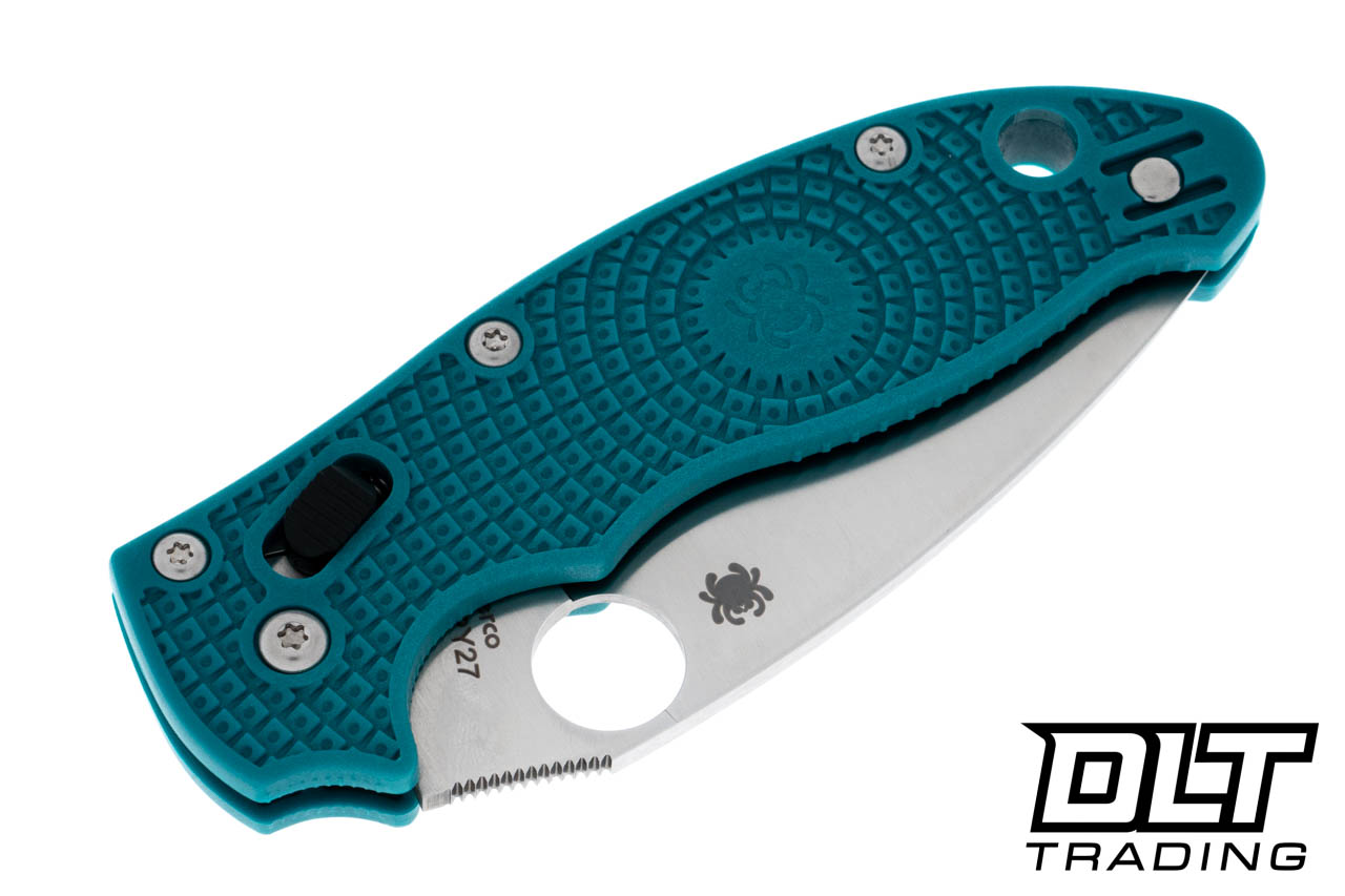 Spyderco Manix 2, SPY27 Steel, Cobalt Blue FRN Handle