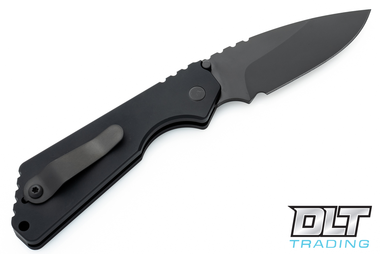 Pro-Tech Strider SnG Operator - Black Handle - Black Blade - DLT