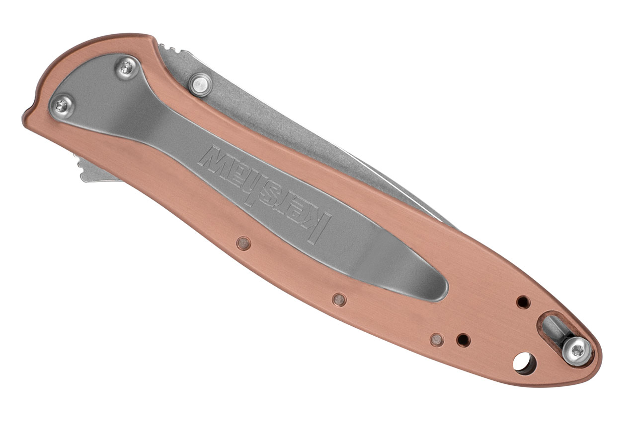 Kershaw Leek 1660CU Copper Knife | CPM 154 Steel | USA Made