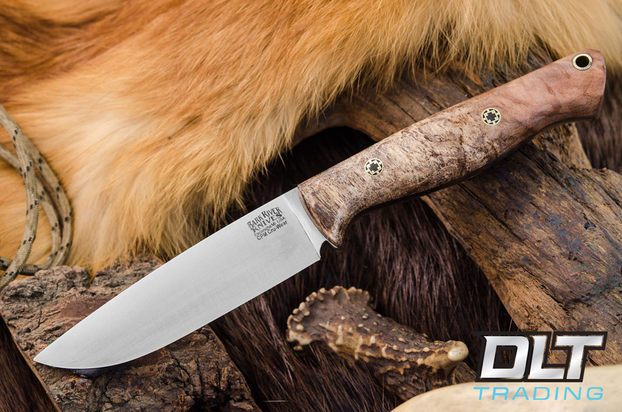 Bark River Knives | Fox River EXT-1 Cru-Wear - Spalted Maple Burl