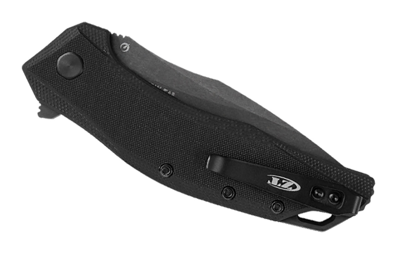 ZT 0357BW SpeedSafe Flipper Knife - 3.25