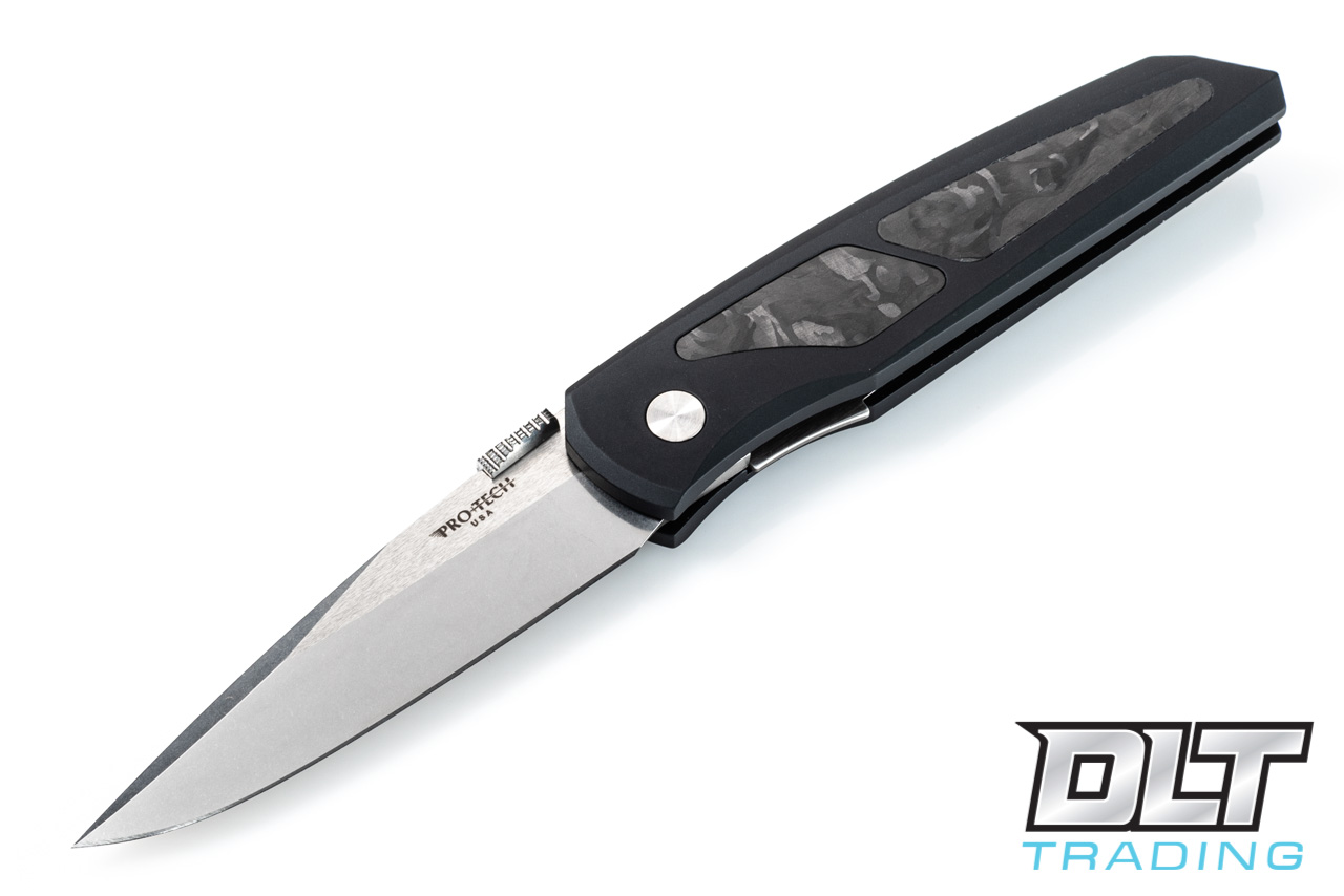 Pro-Tech Harkins ATAC Double Action - Black Handle - Marbled