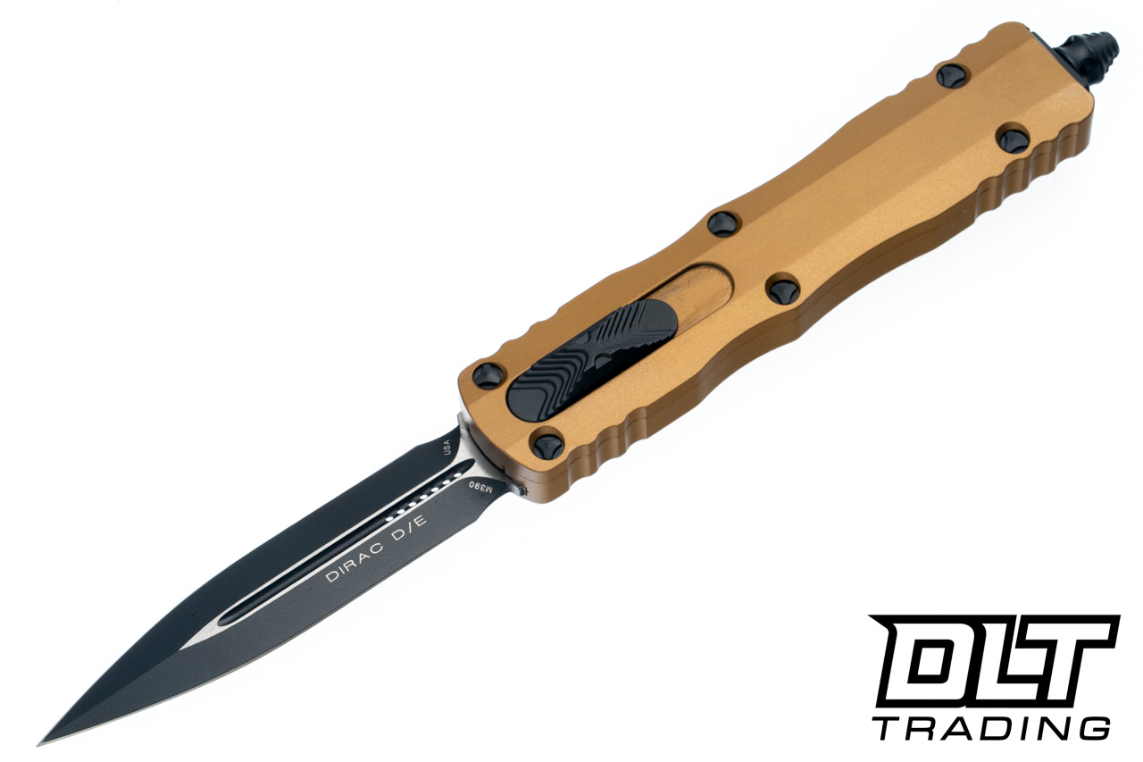 ディシラ デュアリスティック プロテクター Ⅱ Microtech 225-1TA Dirac D/E - Tan Handle - Black Blade - DLT Trading