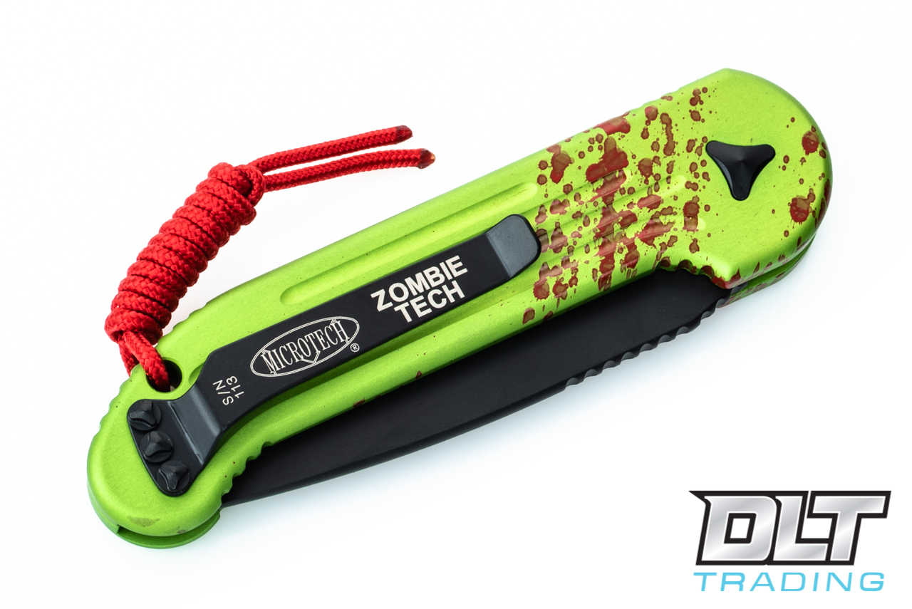 Microtech 135-1Z LUDT - Zombie Handle - Black Blade - DLT Trading