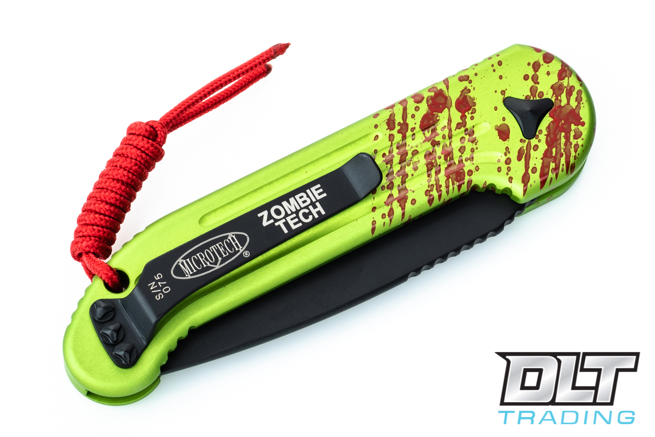 Microtech 135-2Z LUDT - Zombie Handle - Black Blade - DLT Trading