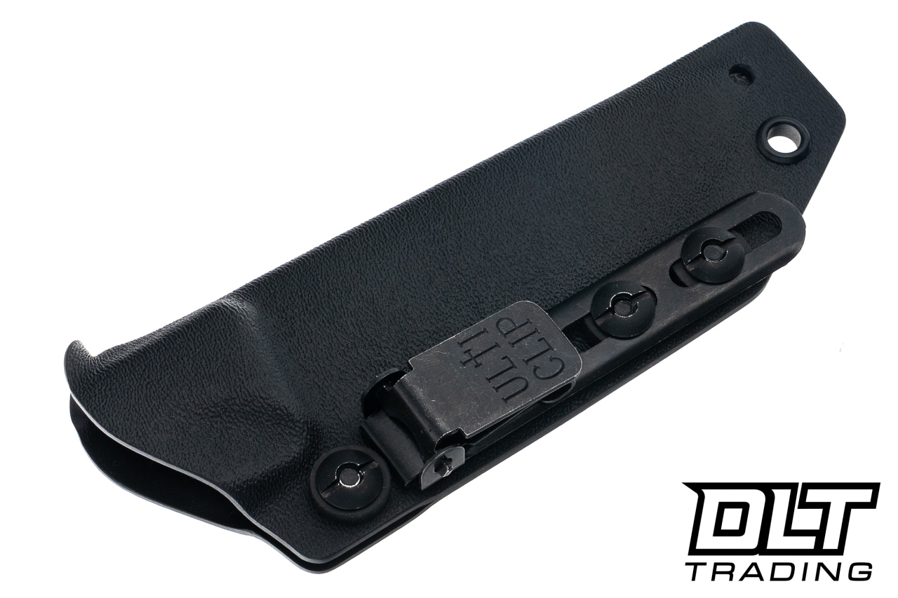 TRC K-1S - Black Canvas Micarta - Apocalyptic Finish - DLT Trading