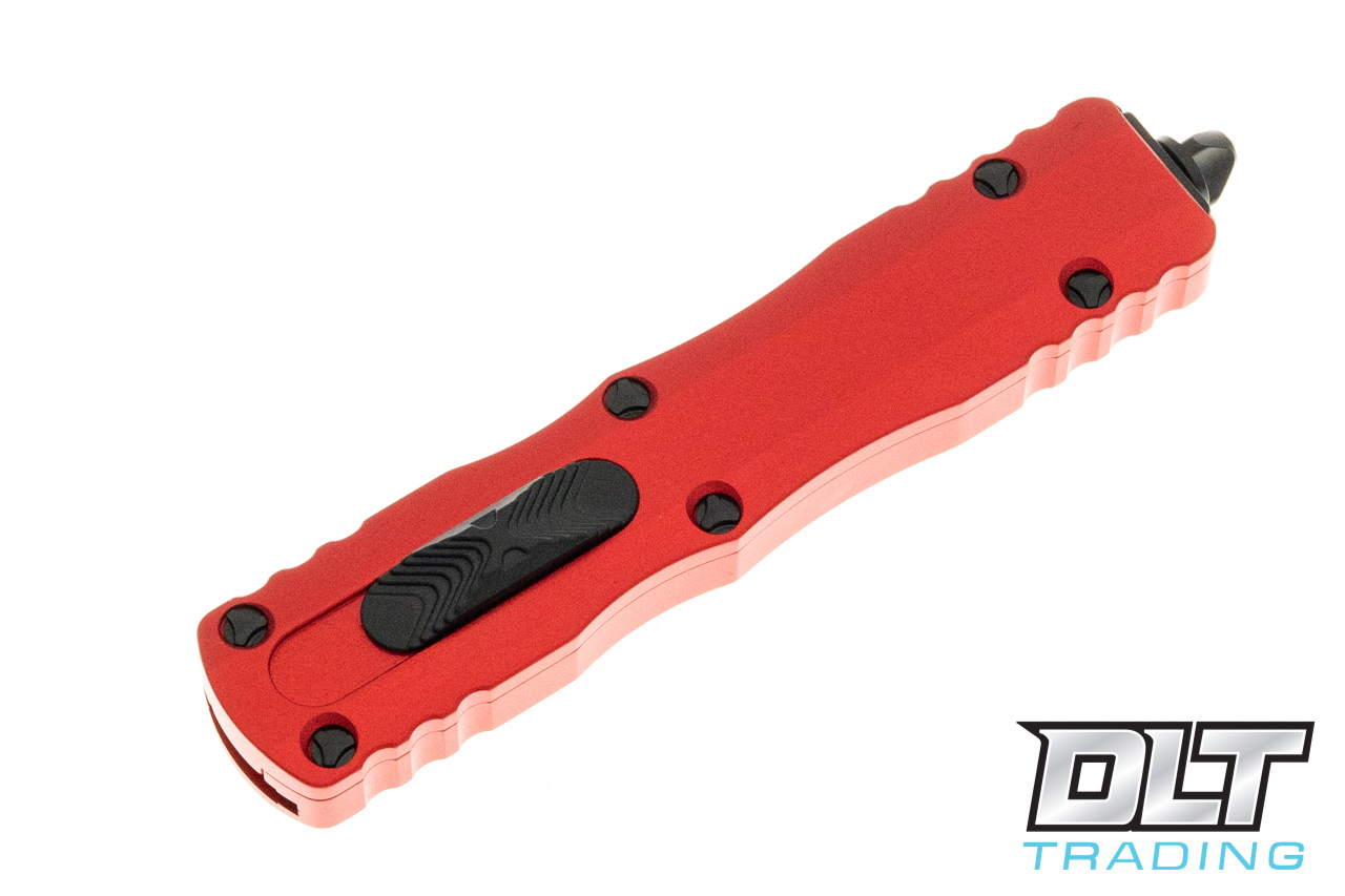 Microtech 225-3RD Dirac D/E - Red Handle - Black Blade - DLT Trading