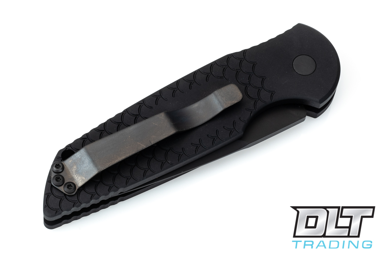 Pro-Tech TR-3 Operator - Black Handle - Black Blade - DLT Trading