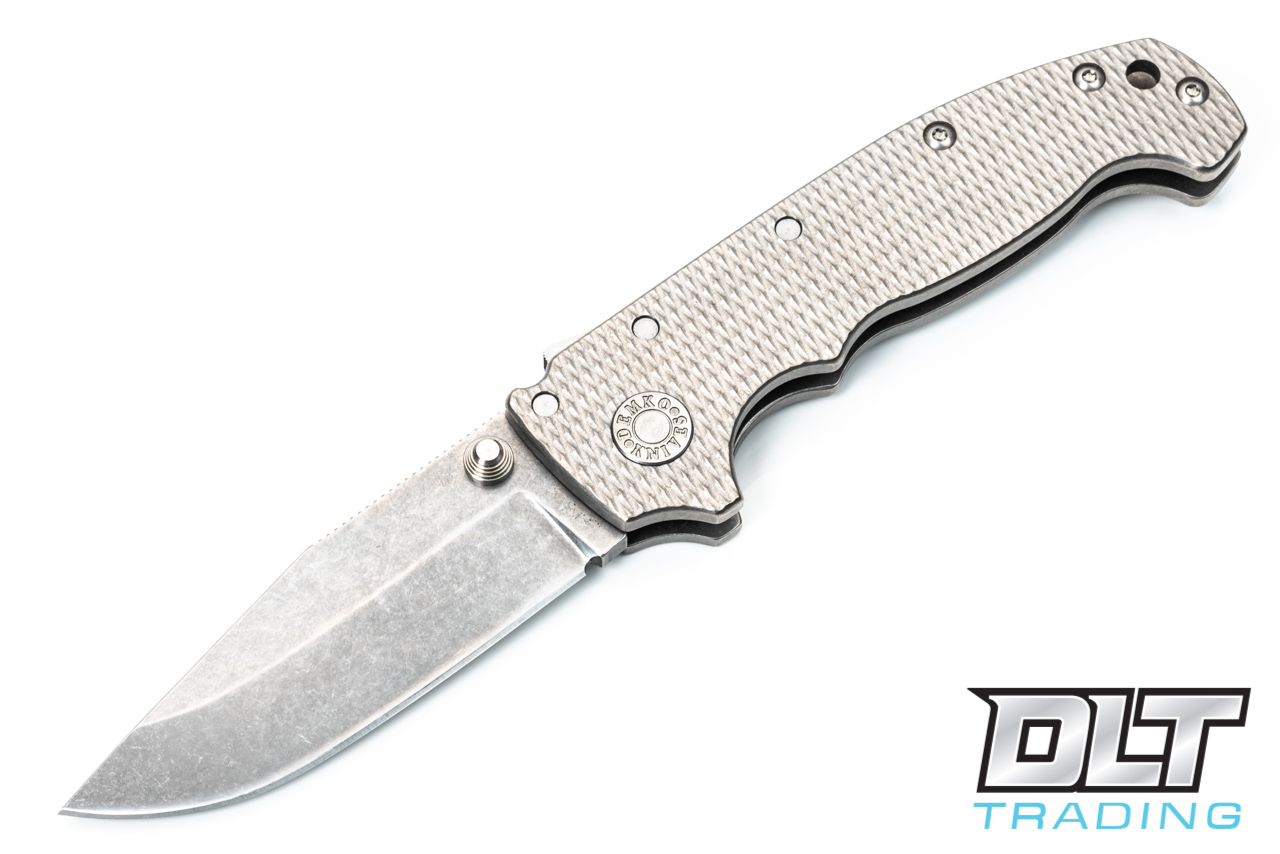 Demko MG AD20 3V - Clip Point - Titanium