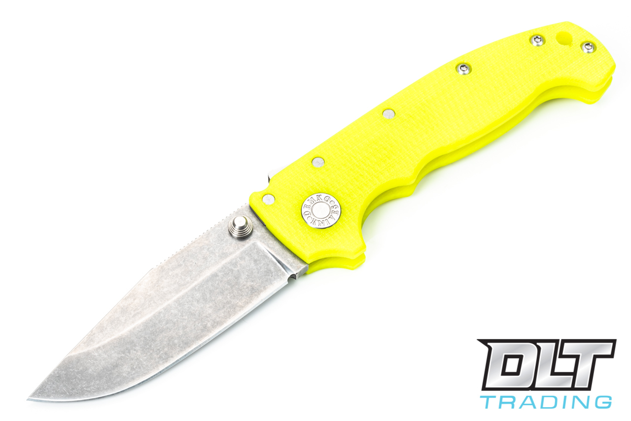 Demko MG AD20 3V - Clip Point - Day Glow Yellow