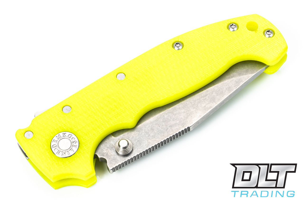 Demko MG AD20 3V - Clip Point - Day Glow Yellow