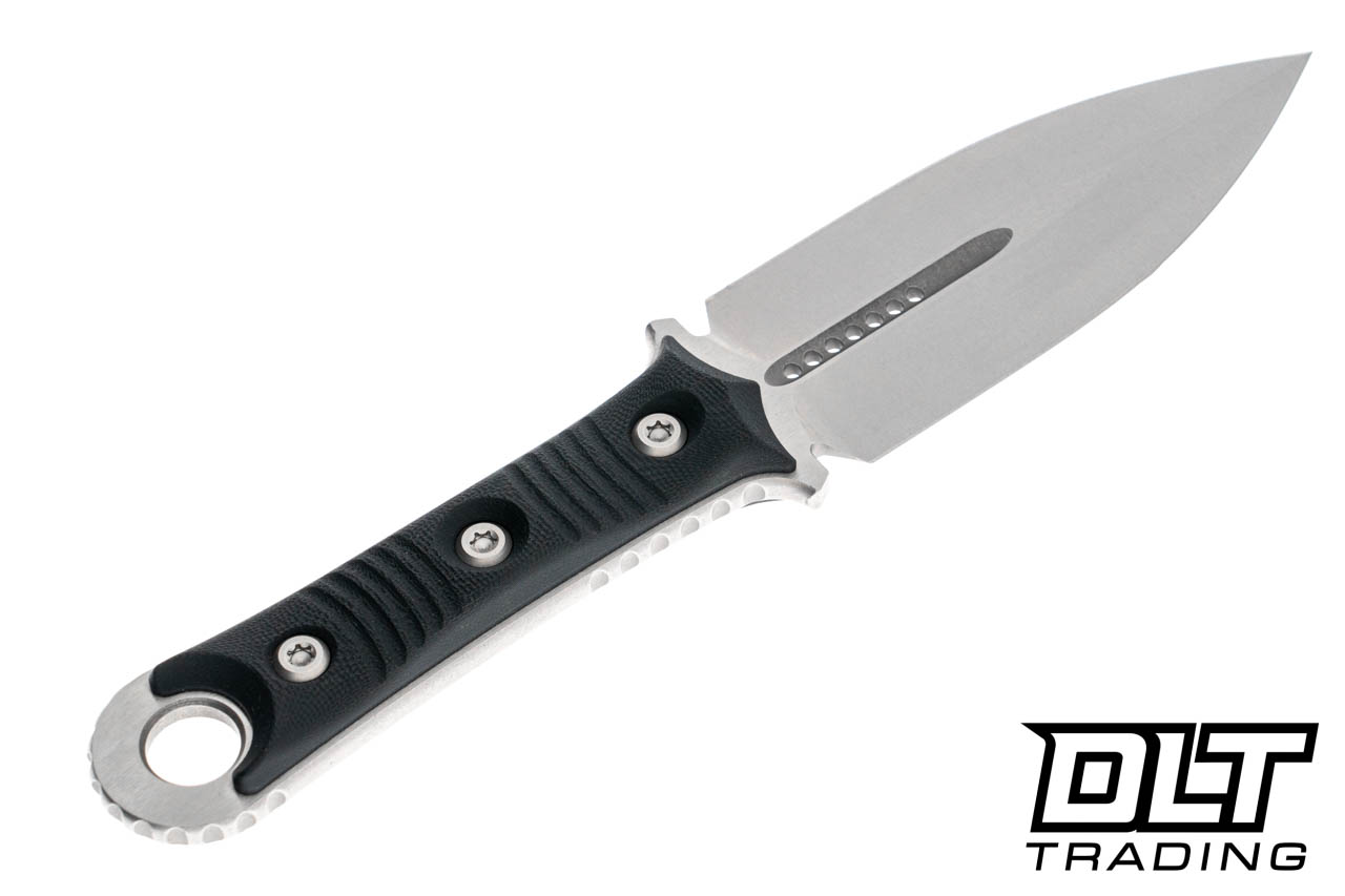 Microtech 201-10 SBD - Black G-10 - Stonewashed Blade - DLT Trading