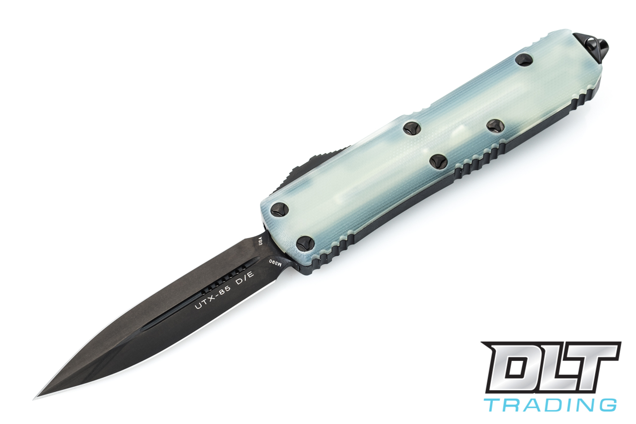 Microtech UTX-85 D/E - Jade Green G-10 - DLC Blade - Signature Series