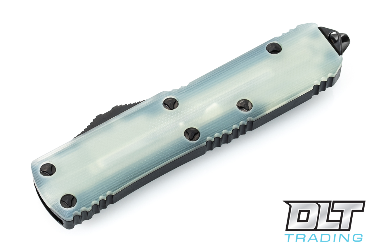 Microtech UTX-85 D/E - Jade Green G-10 - DLC Blade - Signature Series
