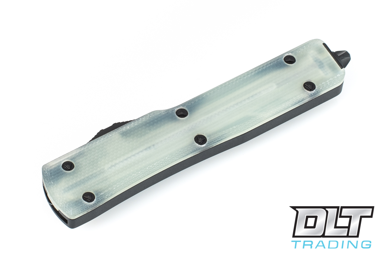 Microtech UTX-70 D/E - Jade Green G-10 - Black Blade - Signature