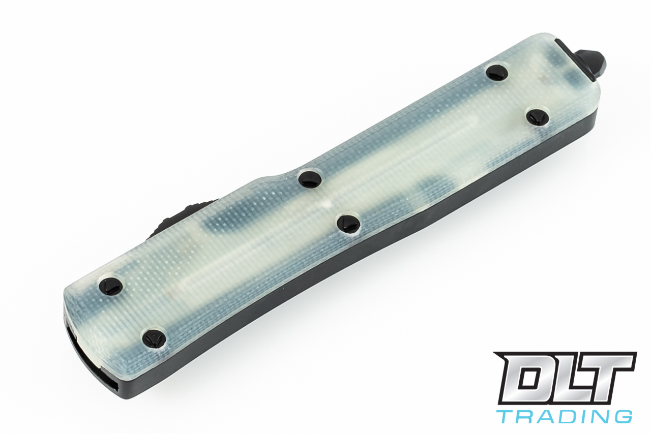 Microtech UTX-70 T/E - Jade Green G-10 - Black Blade - Signature