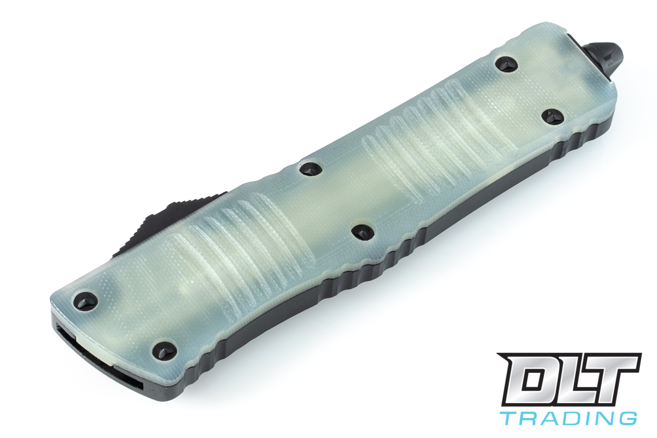 Microtech Combat Troodon D/E - Jade Green G-10 - Black Blade