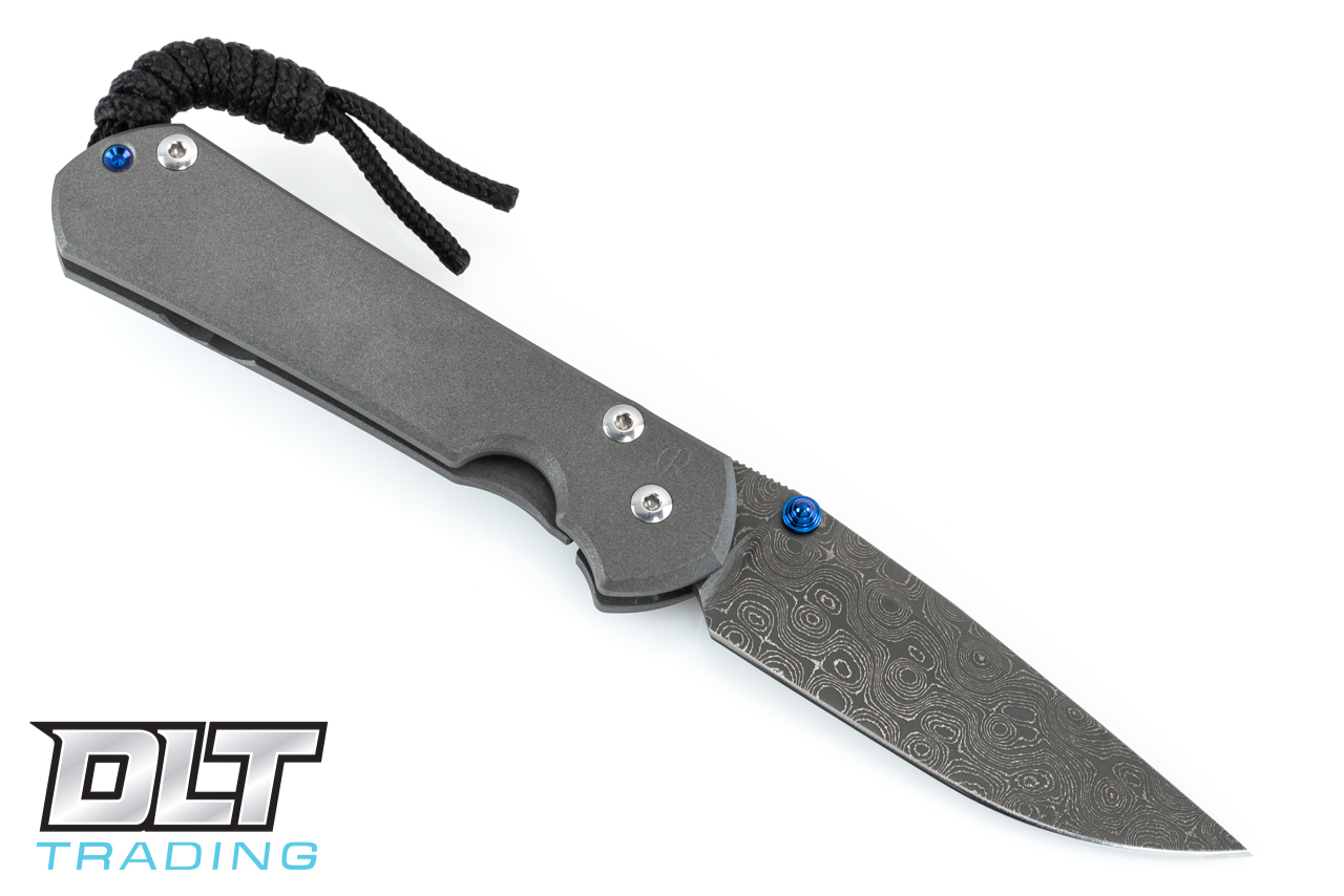 すず　Chaos クリムリバーべアトップグレー FREEサイズ Chris Reeve Small Sebenza 31, Left Hand, Raindrop Damascus