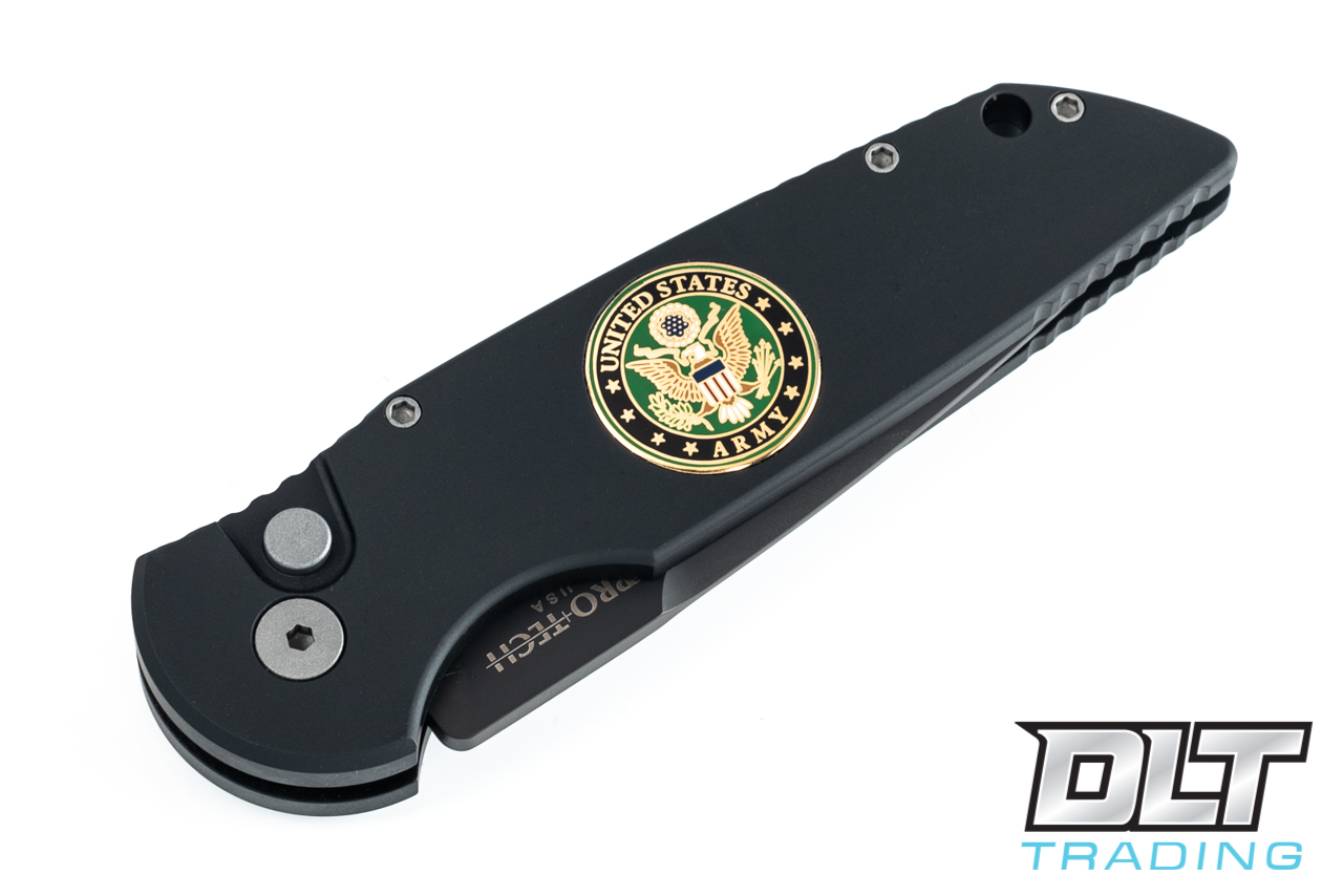 Pro-Tech TR3 US Army - Black Handle - Black Blade