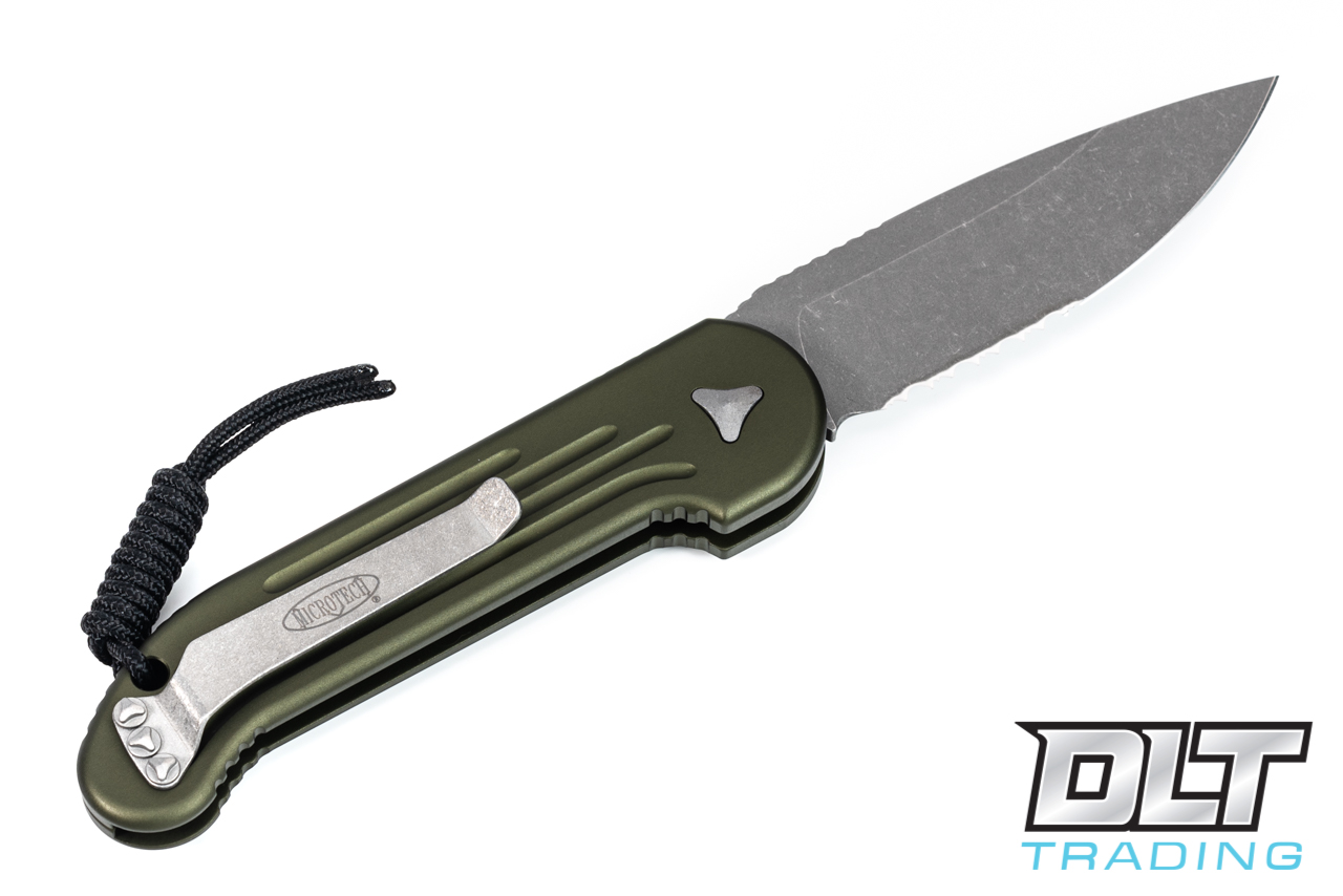 Microtech 135-11APOD LUDT - OD Green Handle - Apocalyptic Blade