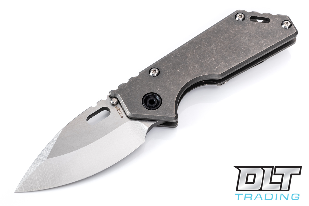 Strider .75 AR Drop Point Tumbled S90V - Tumbled - DLT Trading