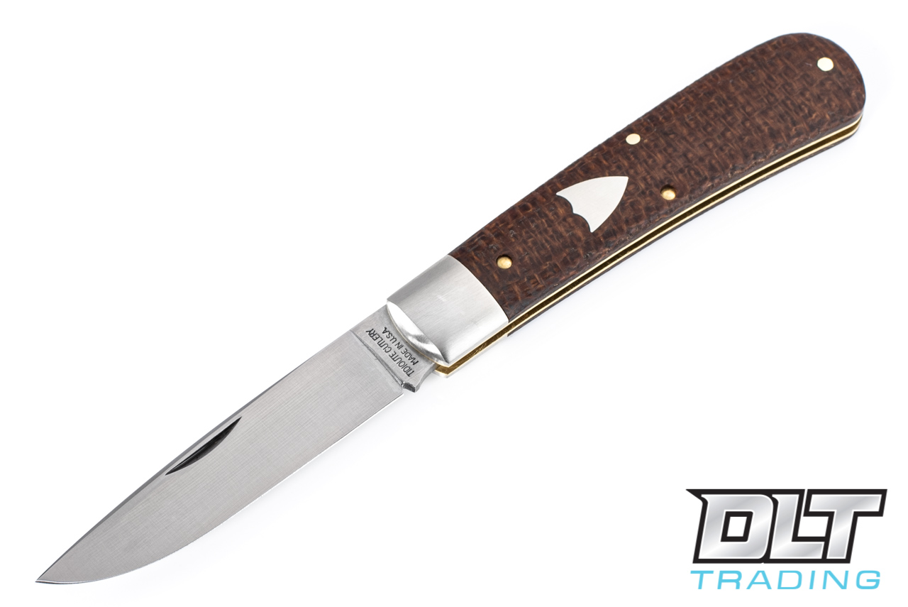 Great Eastern | Tidioute - #74 Mustang - Brown Burlap Micarta
