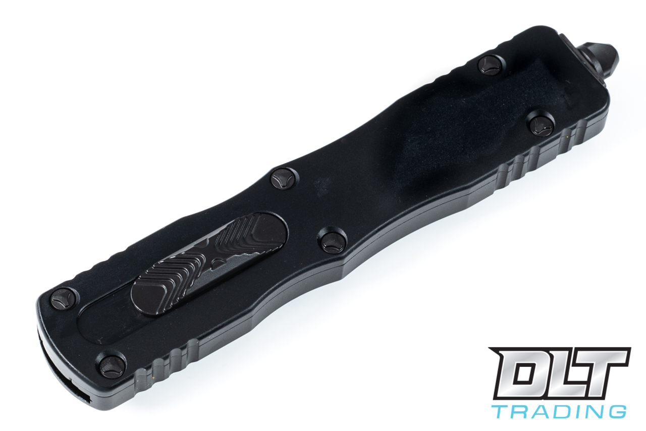 Microtech 227-3T Dirac Delta D/E - Black Handle - Black Blade
