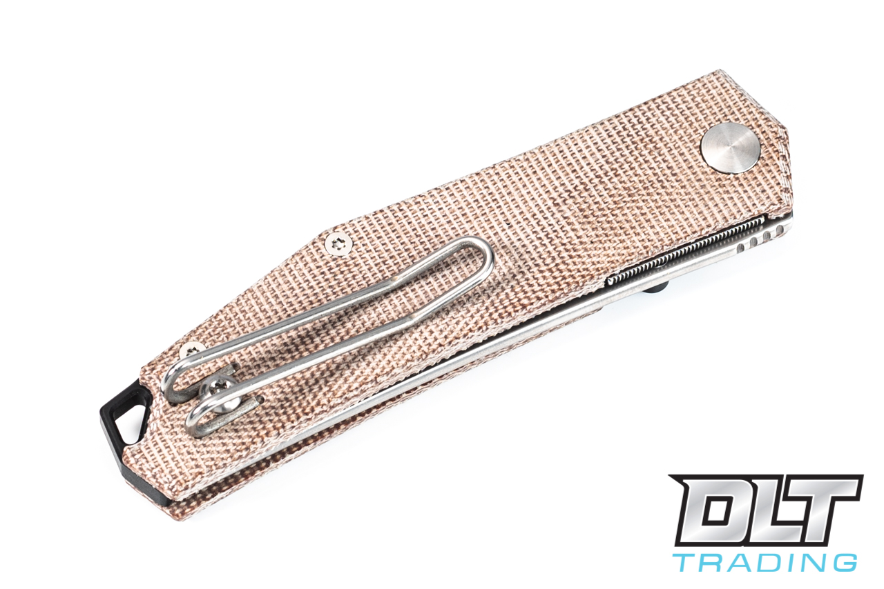 GiantMouse ACE Clyde - Natural Canvas Micarta - DLT Trading