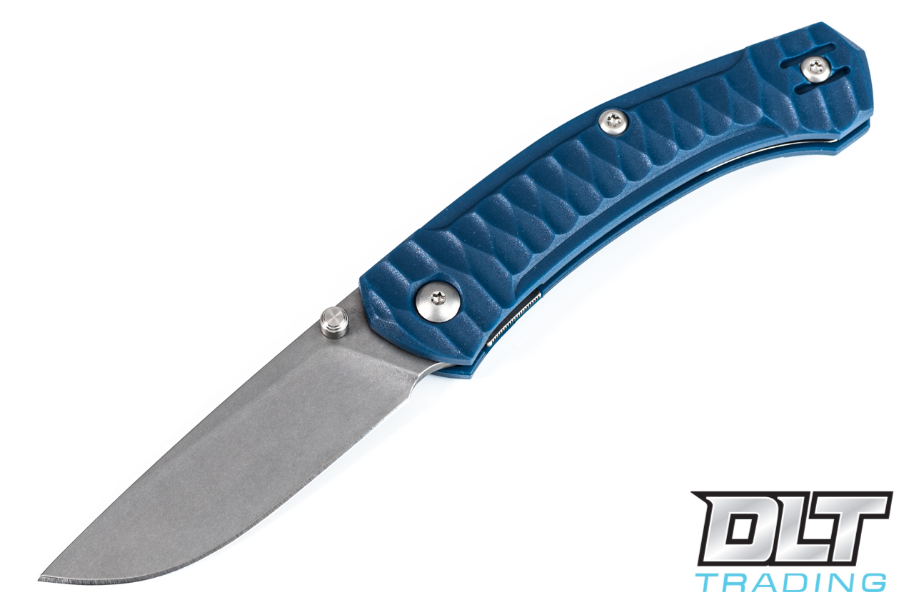 GiantMouse ACE Iona - Textured Blue FRN - Tumbled Blade - DLT Trading