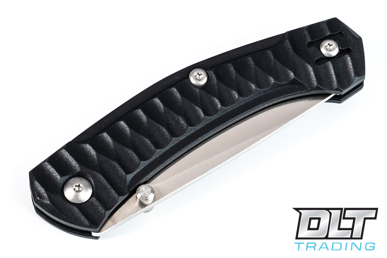 GiantMouse ACE Iona - Textured Black FRN - Satin Blade - DLT Trading