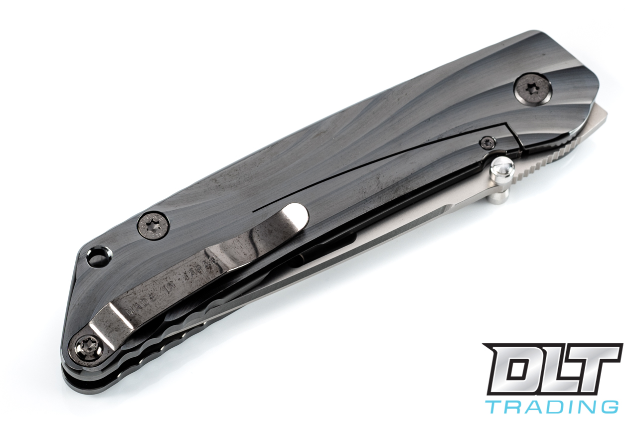 Siykope 　2 /2 Rockstead Higo II X ZDP 189 Blade - Carbon Fiber - Silver to Gold