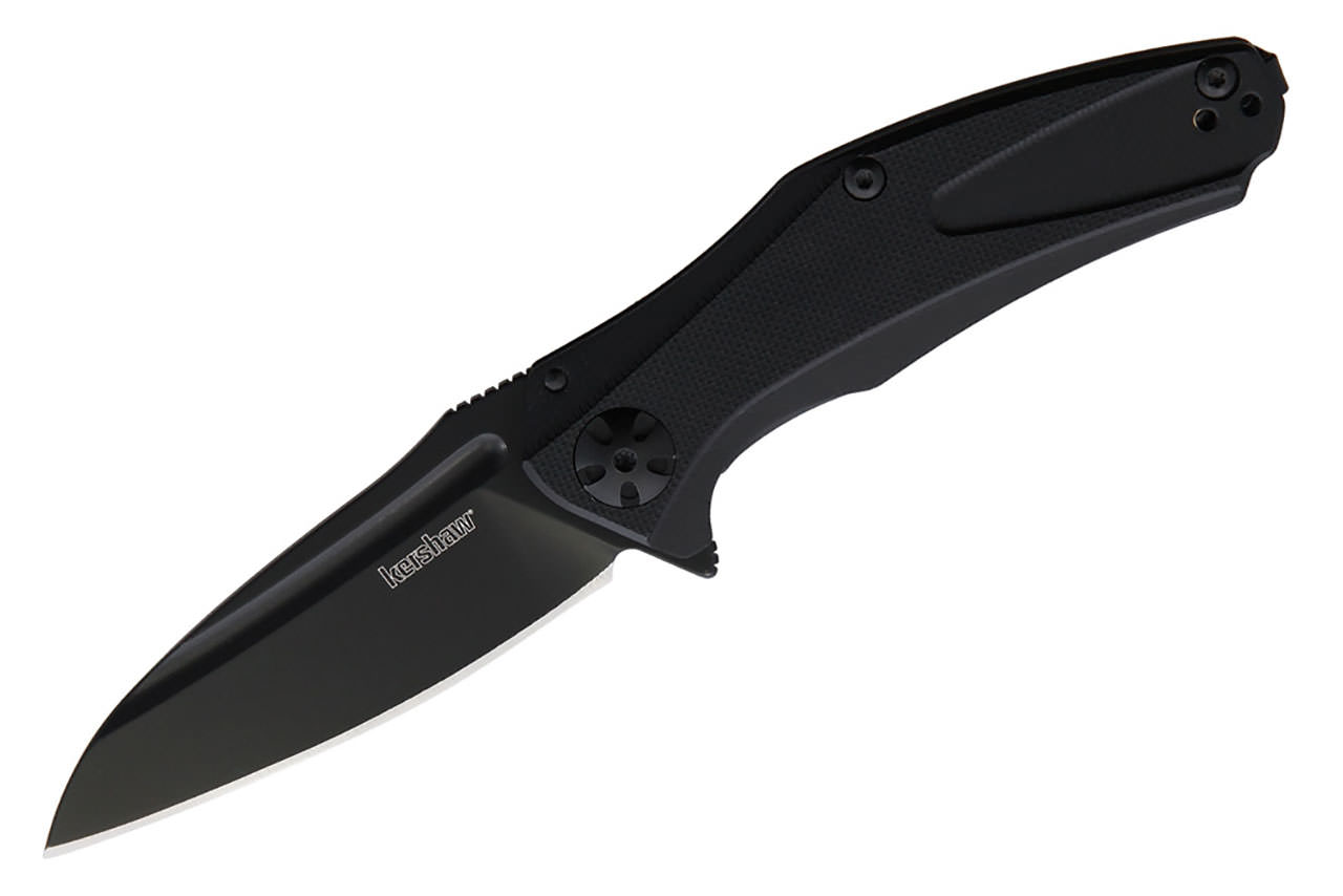 Kershaw-Mini-Natrix-7006BLK-Flipper-Knife-G10-Handle