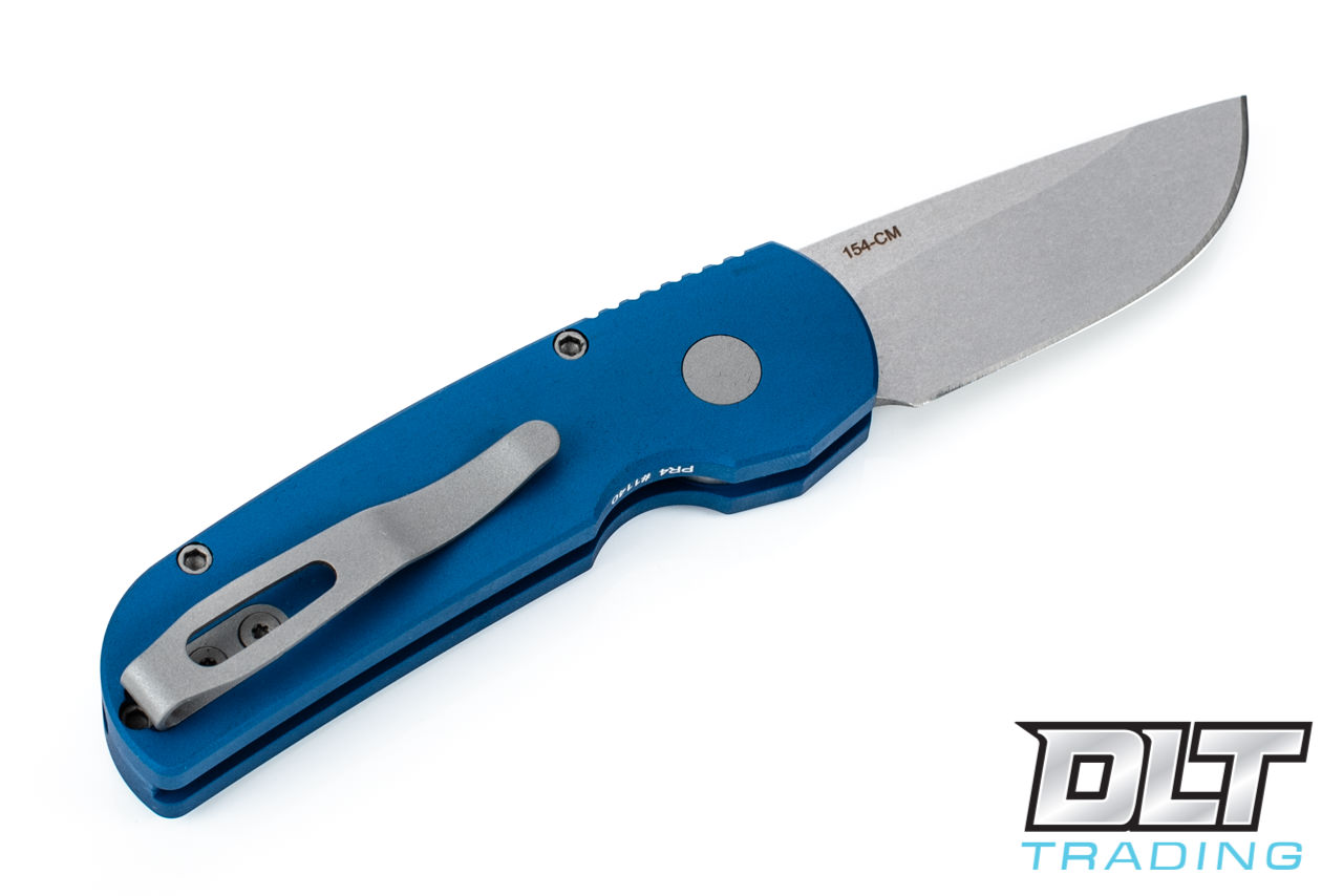 Pro-Tech Calmigo Knife | Blue, Stonewashed 154CM