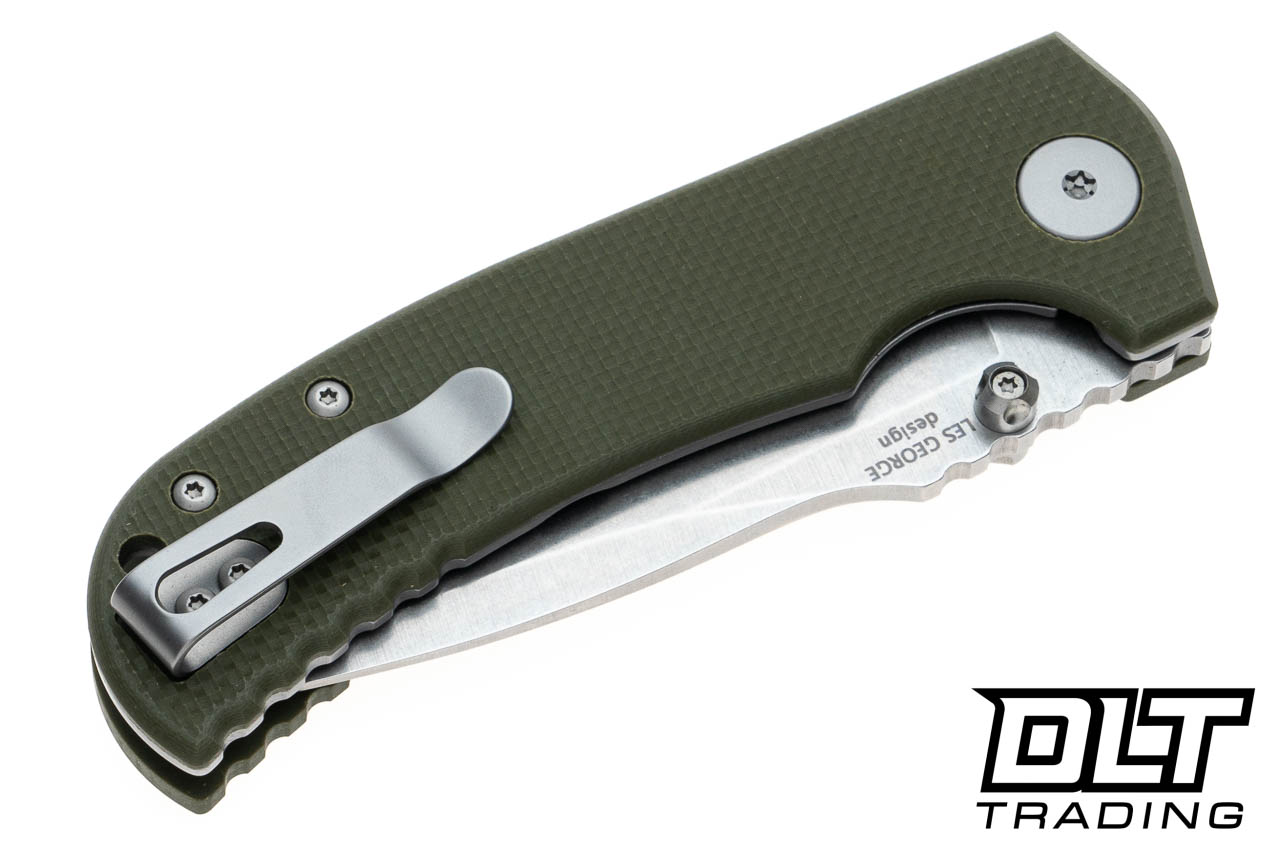 Spartan Blades Astor Knife, CTS-XHP, OD Green G10