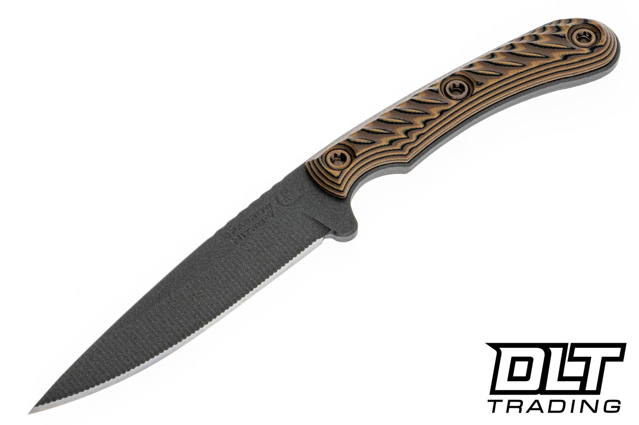 RMJ Tactical Sparrow Nitro-V - Tungsten Cerakote - Hyena Brown G 
