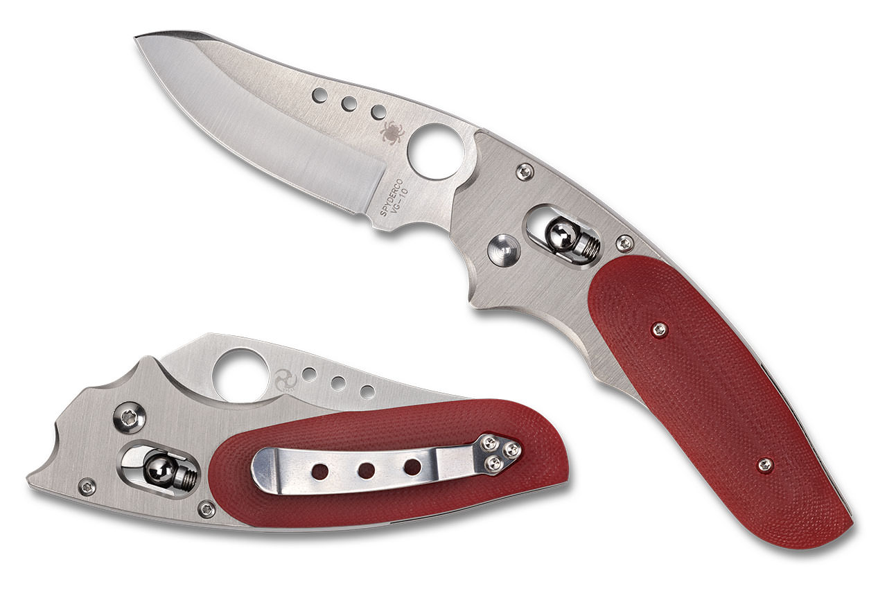 Spyderco C114GPRD Viele Phoenix - Red G-10 - Sprint Run