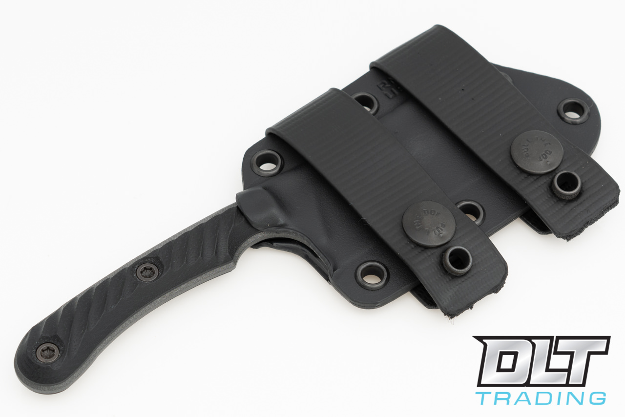 RMJ Tactical Jackdaw - Tungsten Cerakote - Black G-10 - DLT Trading