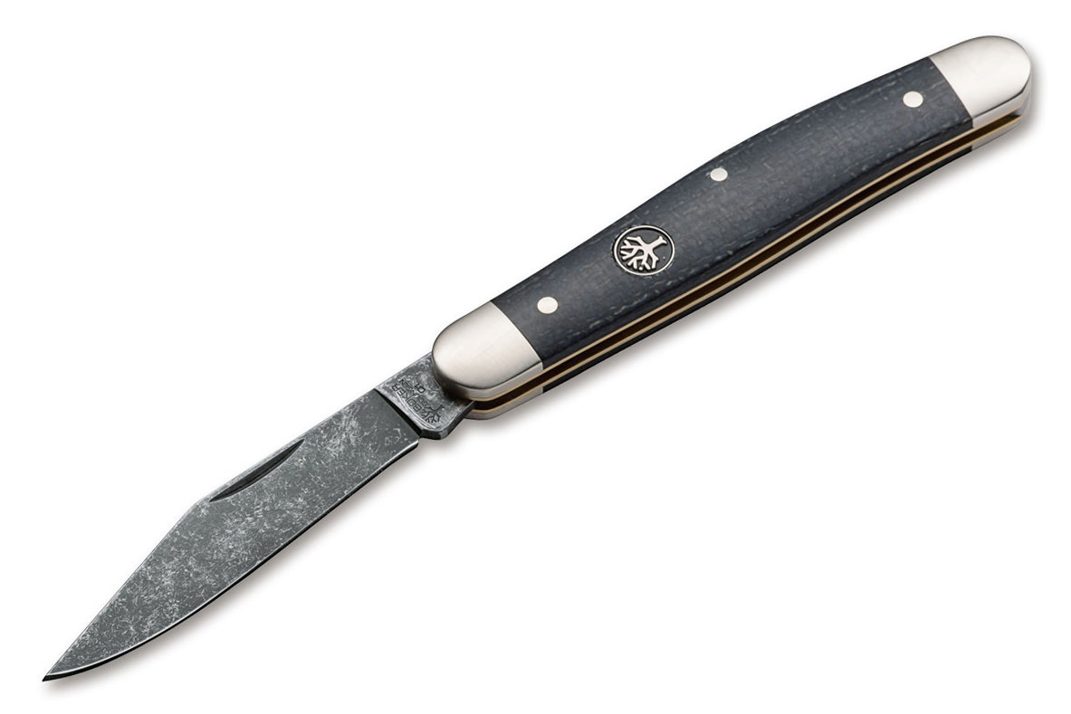 Boker Stockman - Burlap Micarta - DLT Trading