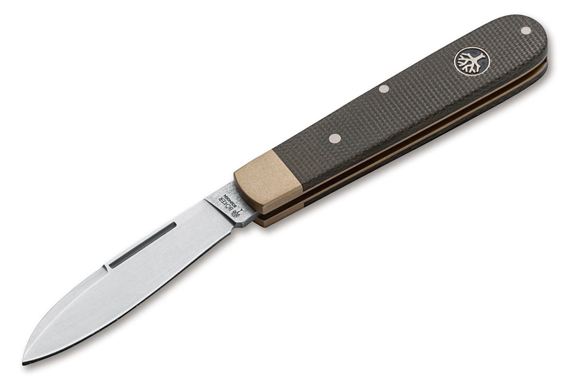 Boker Barlow Prime - Green Canvas Micarta - DLT Trading