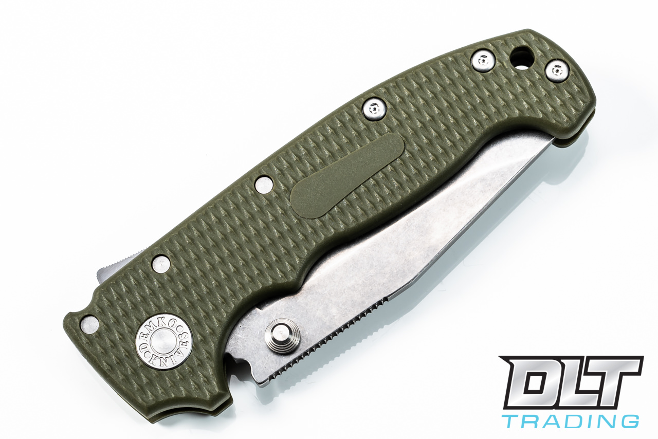 Demko MG AD20 Cru-Wear - Clip Point - OD Green Grivory - DLT Trading