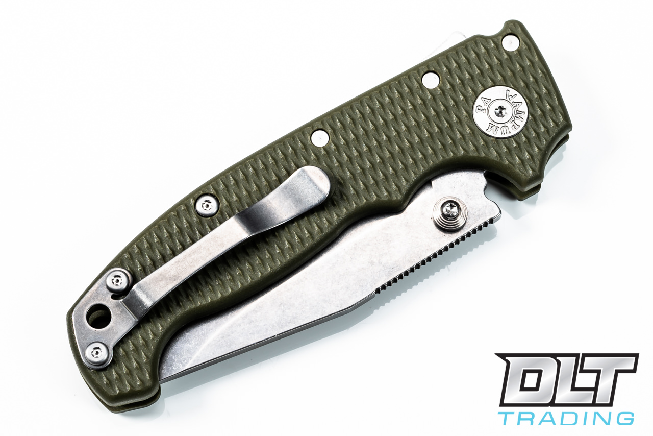 Demko MG AD20 Cru-Wear - Clip Point - OD Green Grivory - DLT Trading