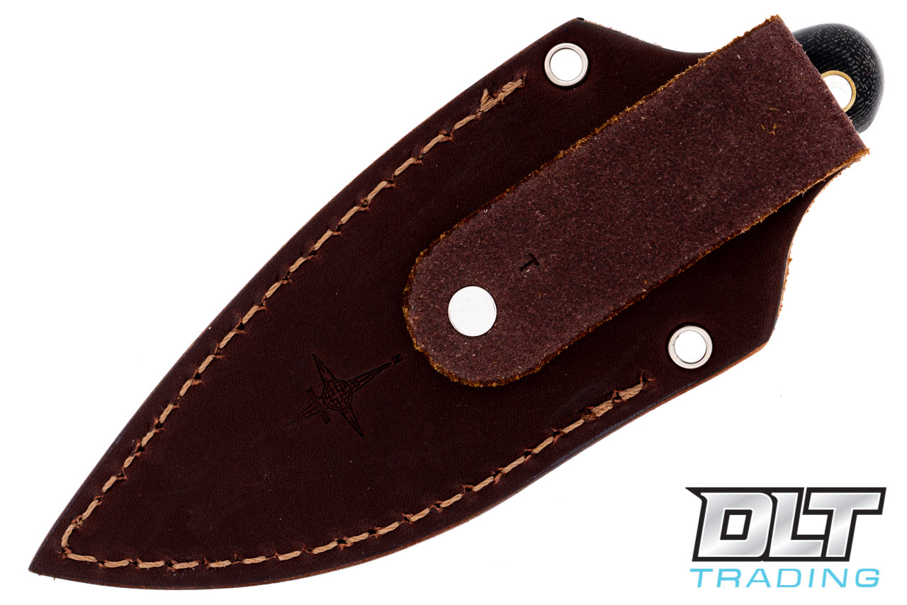 LT Wright Lil MUK 3V - Black Micarta - Matte Finish - DLT Trading