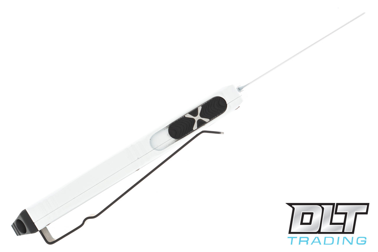 Microtech 157-1ST Exocet D/E ST - White Handle - White Blade - DLT
