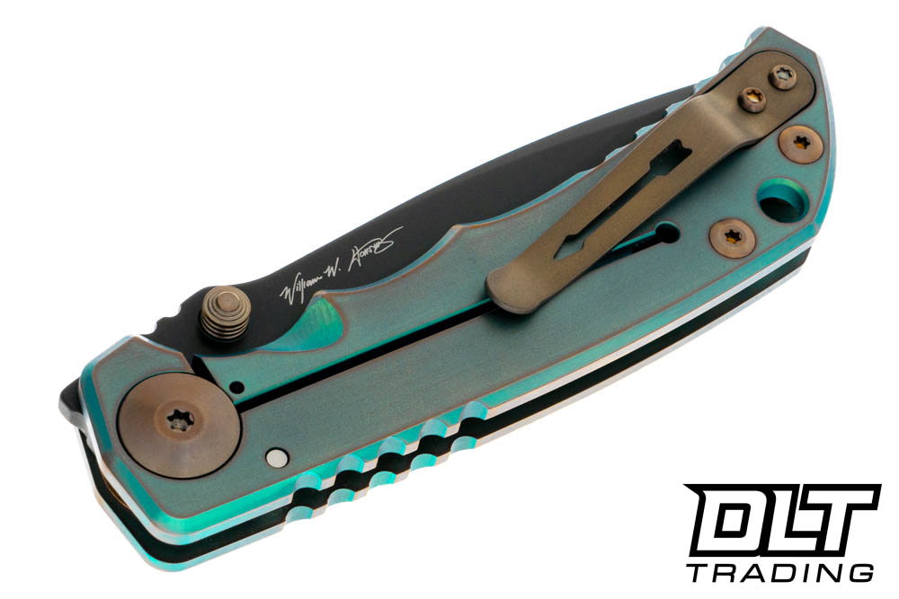 Spartan Harsey Folder, Black Blade, Warthog Engraving