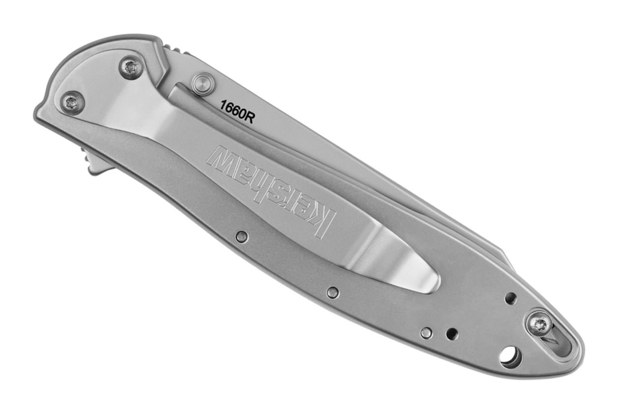 K*♪様 完売品　定価30800円　Deuxieme Classe relax Kershaw-1660R-Random-Leek-Reverse-Tanto-14C28N-Assisted