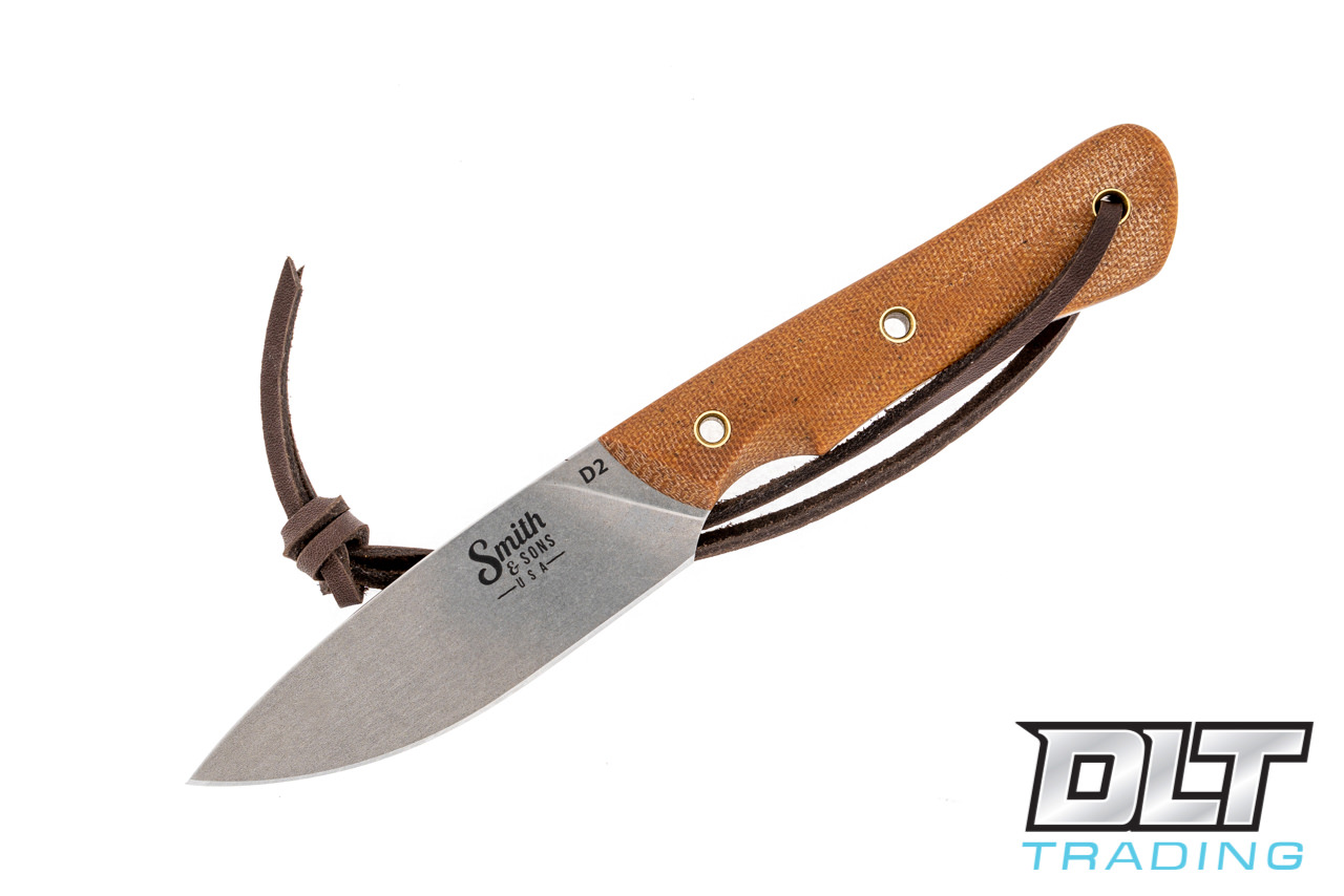Smith & Sons Brave - Natural Micarta - Stonewashed - DLT Trading