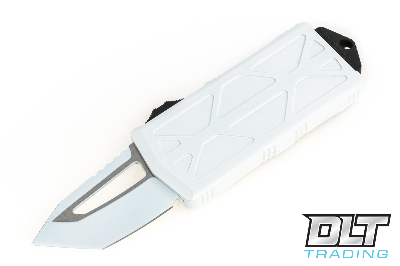 Microtech 158-1ST Exocet T/E - White Handle - White Blade - DLT
